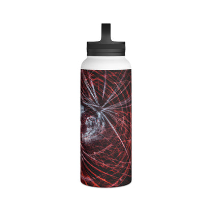 Maxine Hawthorne - Electromagnetic Force, Abstractly - Stainless Steel Water Bottle