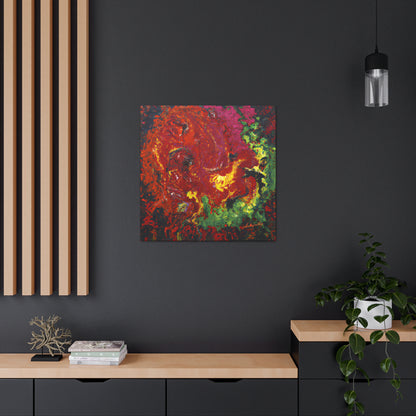 Johannsonite Crystal - Chemistry, Abstractly - Canvas