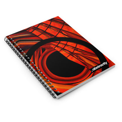 Kathleen Sterling - Tension Force, Abstractly - Spiral Notebook