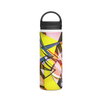 Russell Sternberg - Electromagnetic Force, Abstractly - Stainless Steel Water Bottle