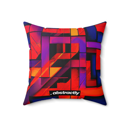 Theodore Kirchhoff - Normal Force, Abstractly - Faux Suede Throw Pillow