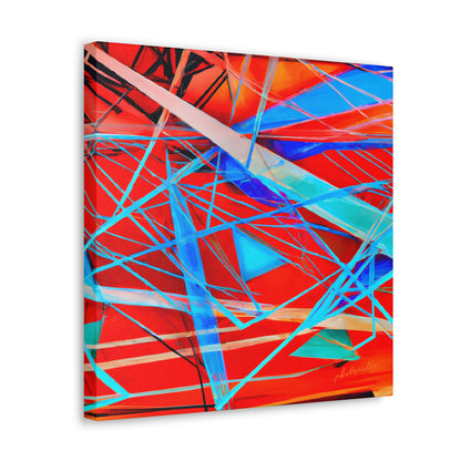 Darlene Roessler - Electric Force, Abstractly - Canvas