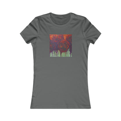 Quantum Carbonate - Chemistry, Abstractly - Ladies' Cut Tee