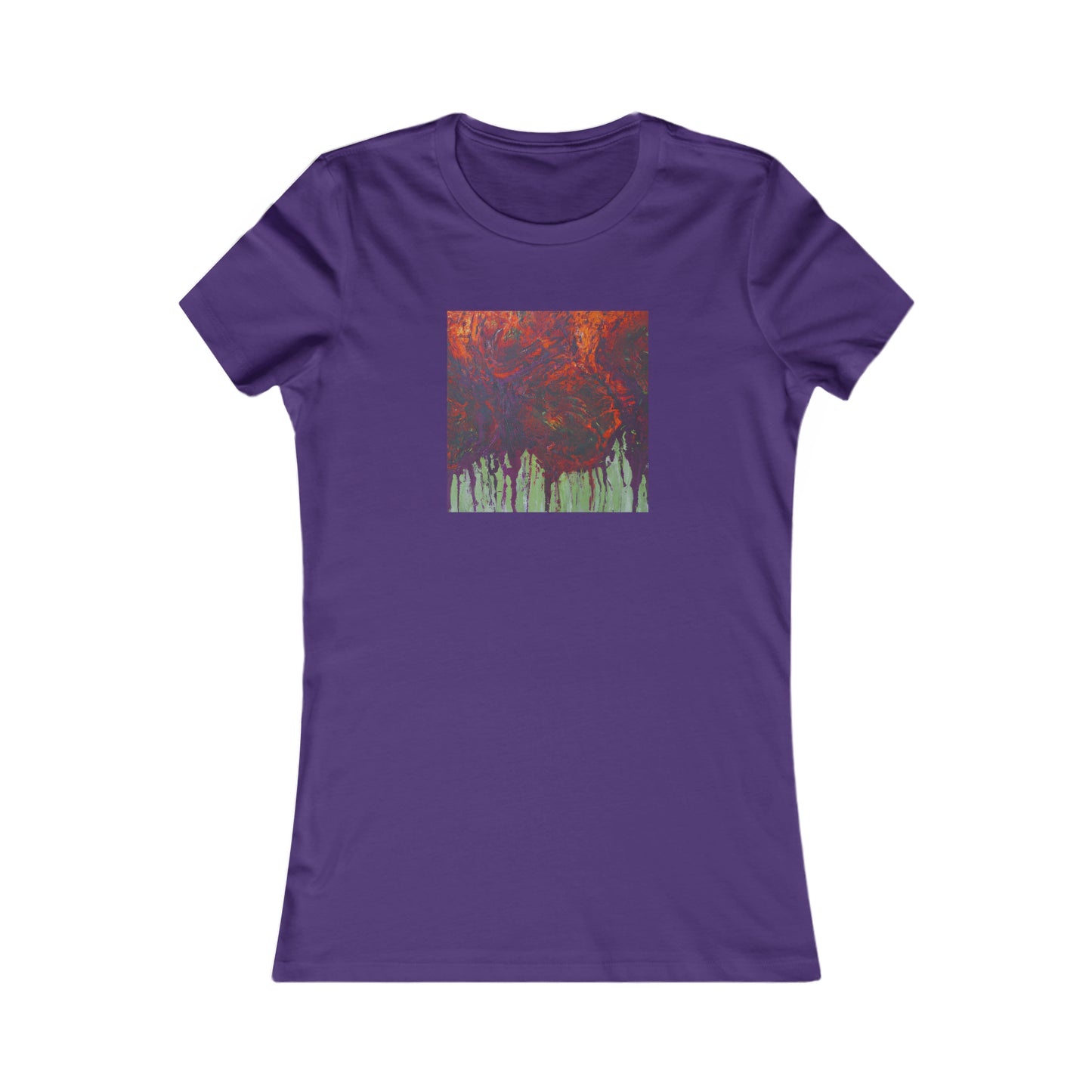 Quantum Carbonate - Chemistry, Abstractly - Ladies' Cut Tee