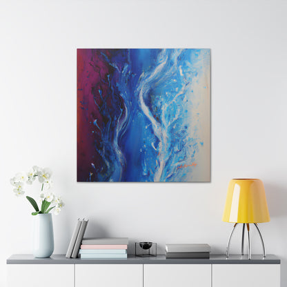 Cerulean Acidum - Chemistry, Abstractly - Canvas