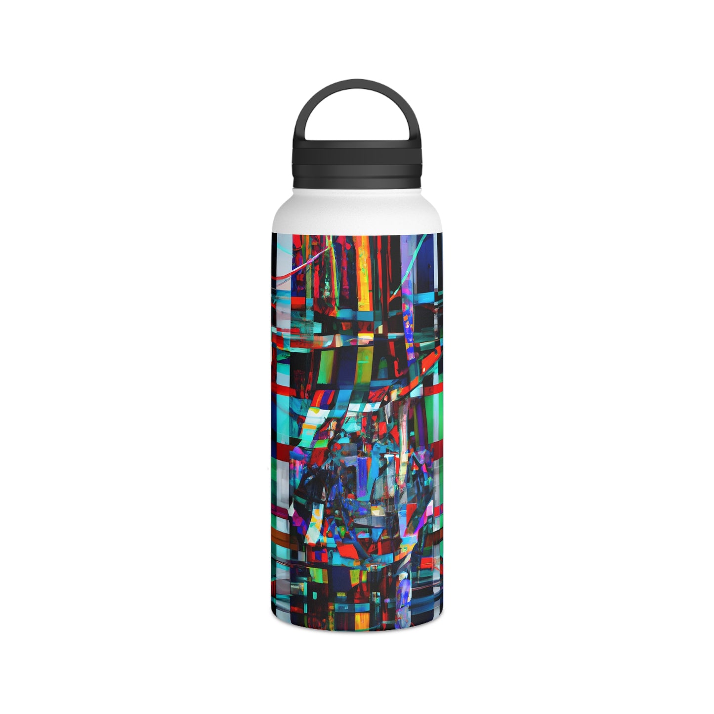 Lorenzo Griffin - Strong Force, Abstractly - Stainless Steel Water Bottle