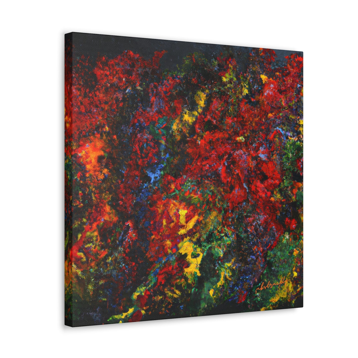 Frostfire Neonium - Chemistry, Abstractly - Canvas