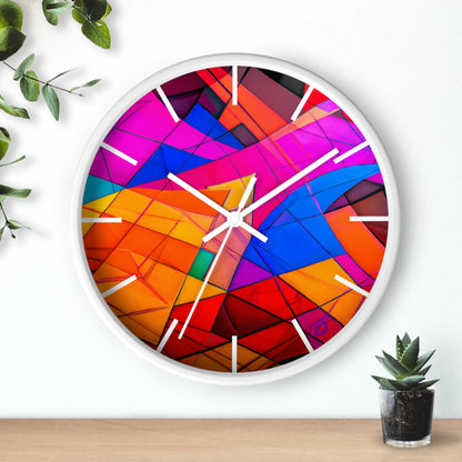 Frank Schroeder - Air Resistance Force, Abstractly - Wall Clock