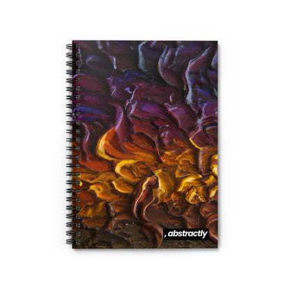 Galactonium Oxide - Chemistry, Abstractly - Spiral Notebook