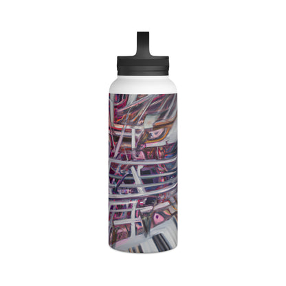 Francis Thorne - Normal Force, Abstractly - Stainless Steel Water Bottle