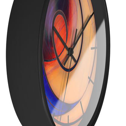 Marilyn Schwartz - Air Resistance Force, Abstractly - Wall Clock