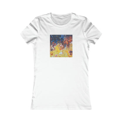 Neumannium Hexanate - Chemistry, Abstractly - Ladies' Cut Tee