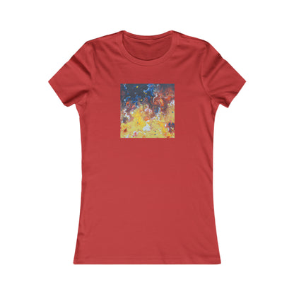 Neumannium Hexanate - Chemistry, Abstractly - Ladies' Cut Tee