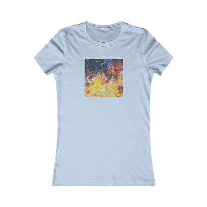 Neumannium Hexanate - Chemistry, Abstractly - Ladies' Cut Tee