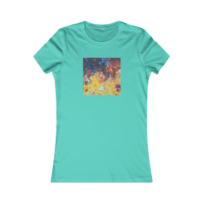 Neumannium Hexanate - Chemistry, Abstractly - Ladies' Cut Tee