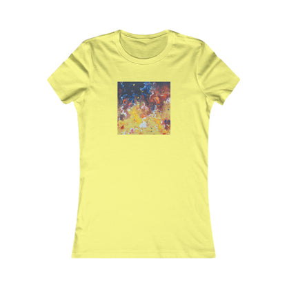 Neumannium Hexanate - Chemistry, Abstractly - Ladies' Cut Tee