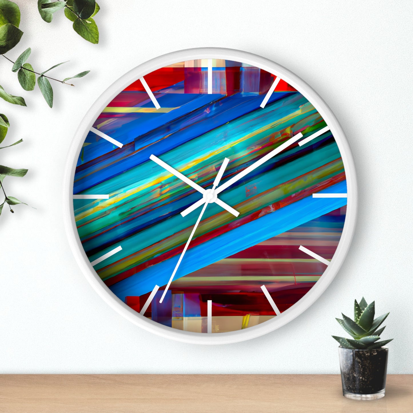 Elise Hofmann - Strong Force, Abstractly - Wall Clock