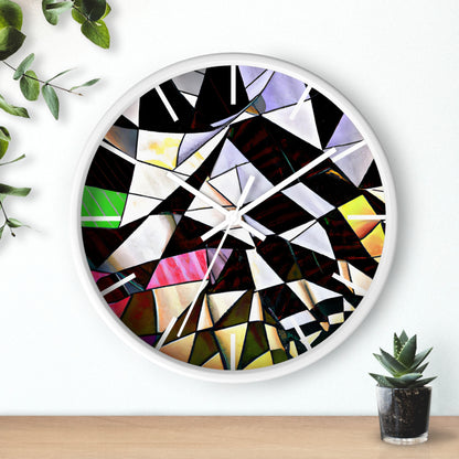 Emmett Baines - Tension Force, Abstractly - Wall Clock