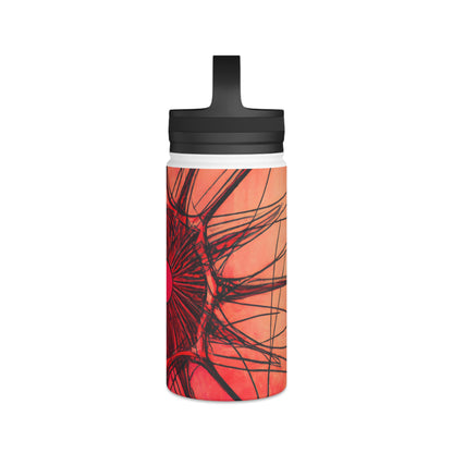 Elizabeth Rutherford - Magnetic Force, Abstractly - Stainless Steel Water Bottle