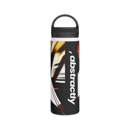 Adrienne Holtzmann - Applied Force, Abstractly - Stainless Steel Water Bottle