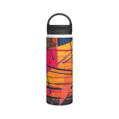 Alice Feldman - Electric Force, Abstractly - Stainless Steel Water Bottle