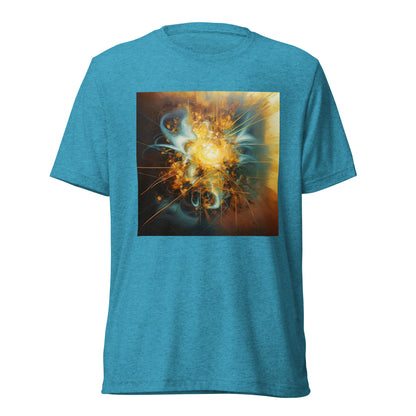 Electric Force, Abstractly Unisex T-Shirt - Unique Abstract Physical Distance Force Design, Soft Comfort Fit, Ideal Gift for Science Physics Nerds & Geeks