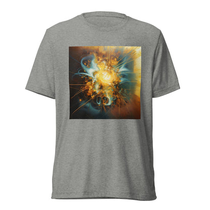 Electric Force, Abstractly Unisex T-Shirt - Unique Abstract Physical Distance Force Design, Soft Comfort Fit, Ideal Gift for Science Physics Nerds & Geeks