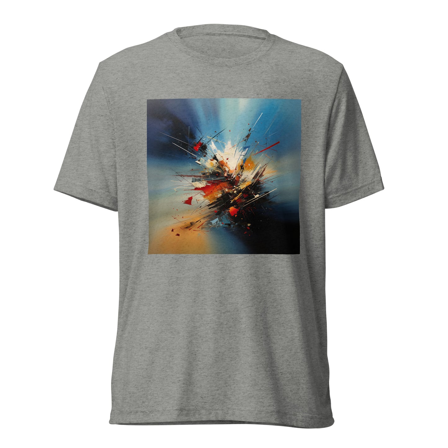 Tension, Abstractly Unisex T-Shirt - Unique Abstract Physical Force Design, Soft Comfort Fit, Ideal Gift for Science Physics Nerds & Geeks