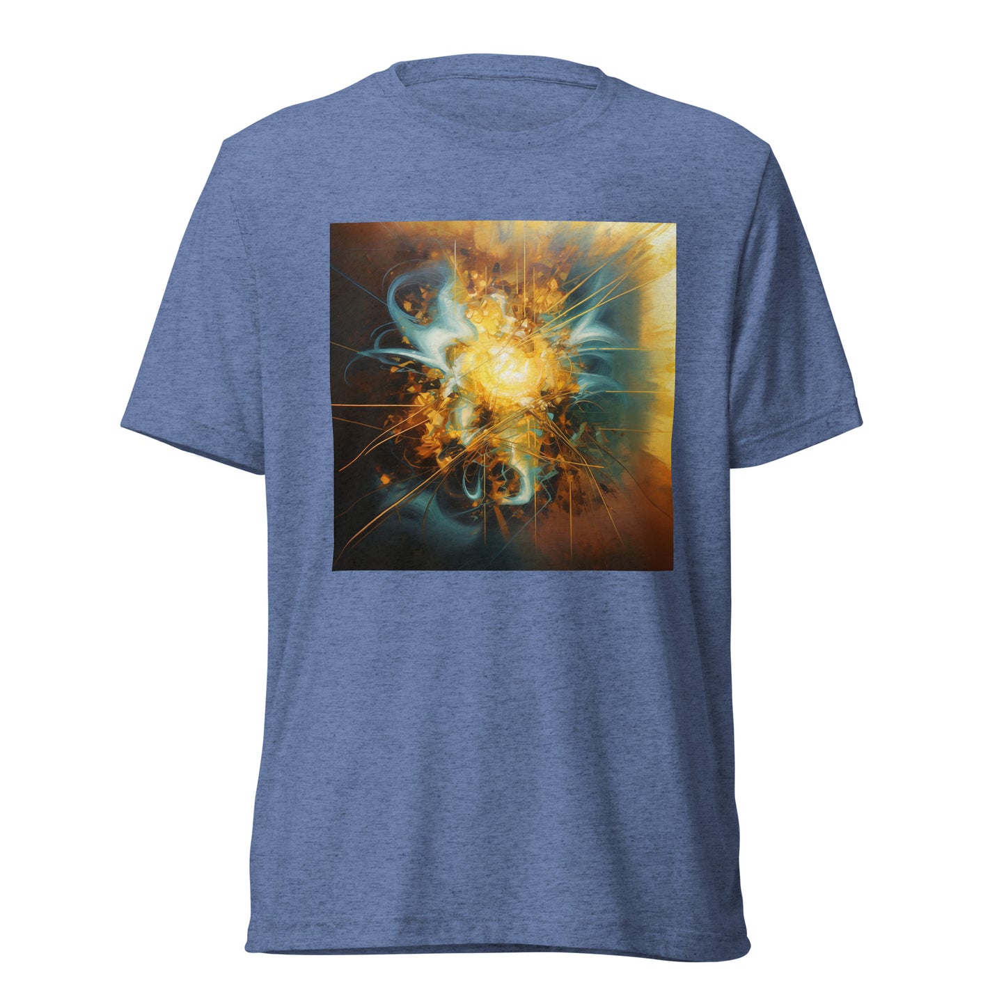 Electric Force, Abstractly Unisex T-Shirt - Unique Abstract Physical Distance Force Design, Soft Comfort Fit, Ideal Gift for Science Physics Nerds & Geeks