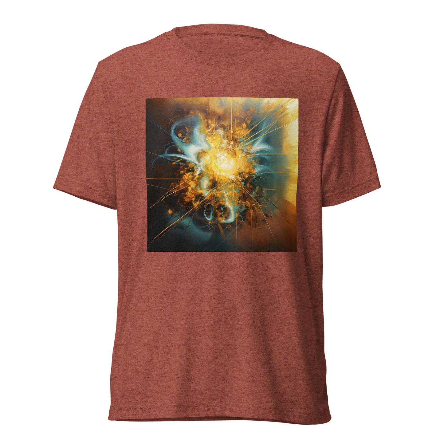 Electric Force, Abstractly Unisex T-Shirt - Unique Abstract Physical Distance Force Design, Soft Comfort Fit, Ideal Gift for Science Physics Nerds & Geeks