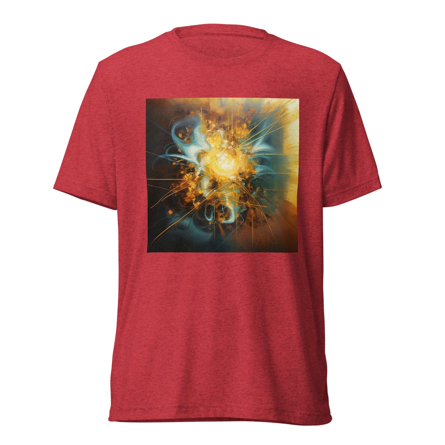 Electric Force, Abstractly Unisex T-Shirt - Unique Abstract Physical Distance Force Design, Soft Comfort Fit, Ideal Gift for Science Physics Nerds & Geeks