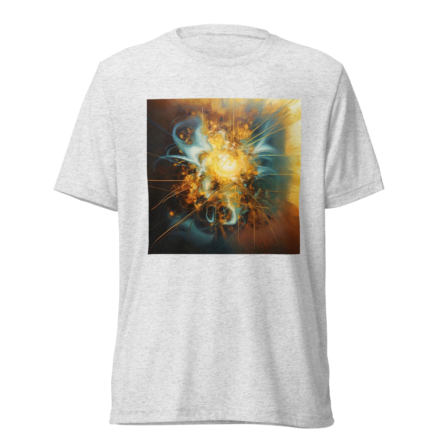 Electric Force, Abstractly Unisex T-Shirt - Unique Abstract Physical Distance Force Design, Soft Comfort Fit, Ideal Gift for Science Physics Nerds & Geeks