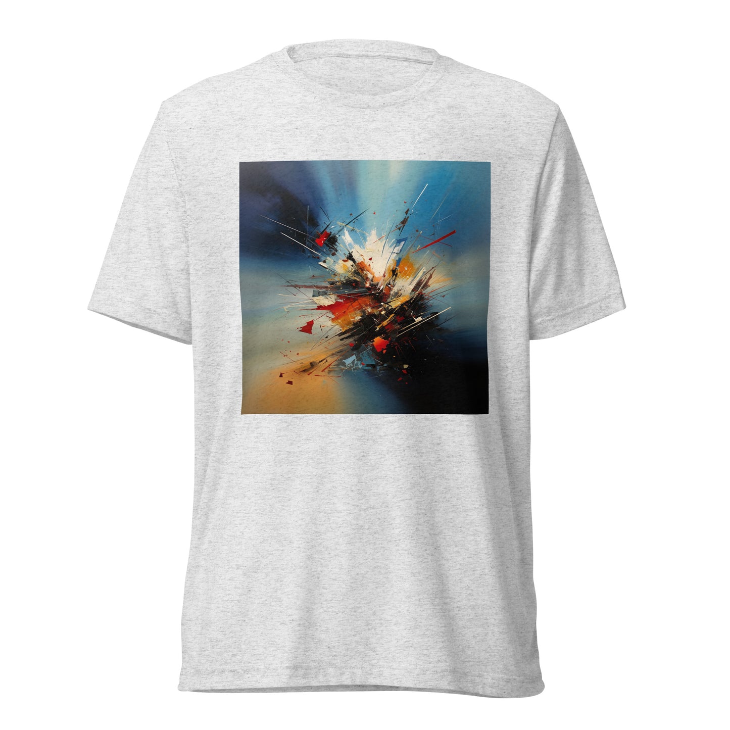 Tension, Abstractly Unisex T-Shirt - Unique Abstract Physical Force Design, Soft Comfort Fit, Ideal Gift for Science Physics Nerds & Geeks