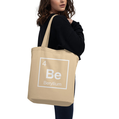 I ♥ [Element] Double-Sided Tote Bag - Custom Element Print, Black or Oyster, 176 Print Colors, Perfect Chemistry Enthusiast Nerd Geek